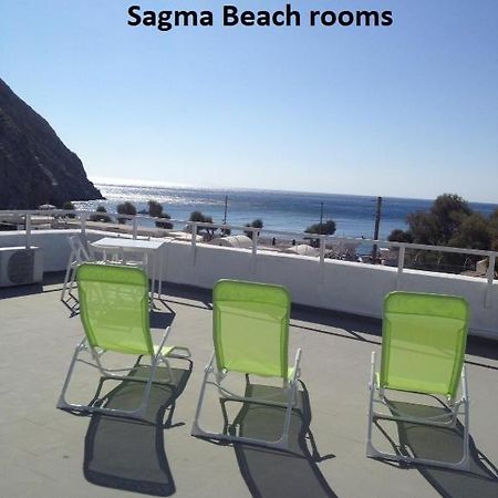 Sagma Beach Rooms Perissa  Dış mekan fotoğraf