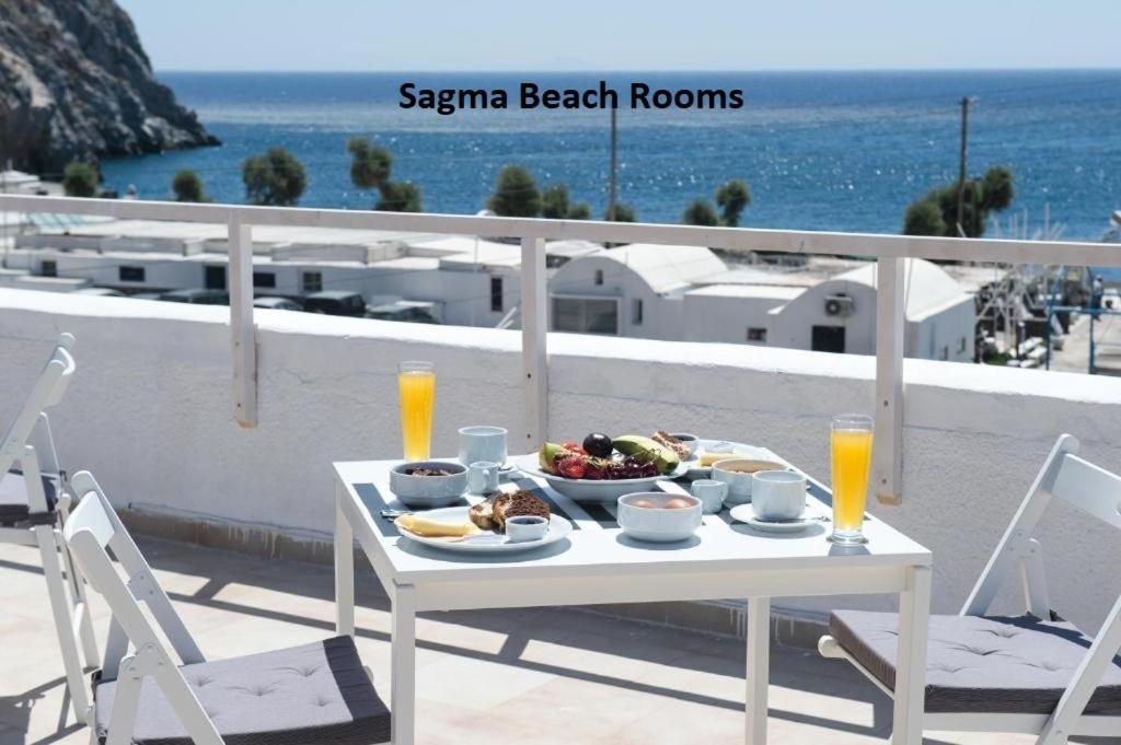Sagma Beach Rooms Perissa  Dış mekan fotoğraf