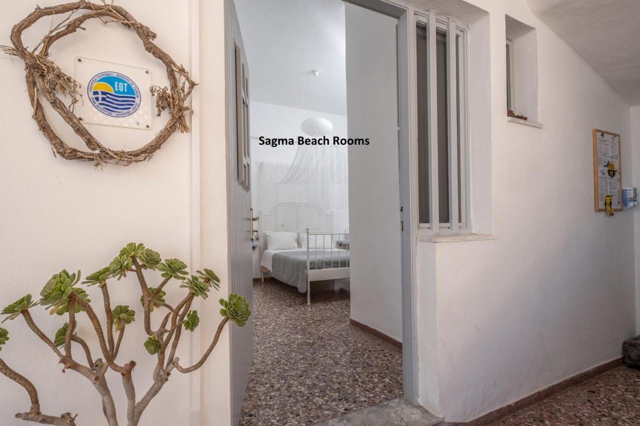 Sagma Beach Rooms Perissa  Dış mekan fotoğraf
